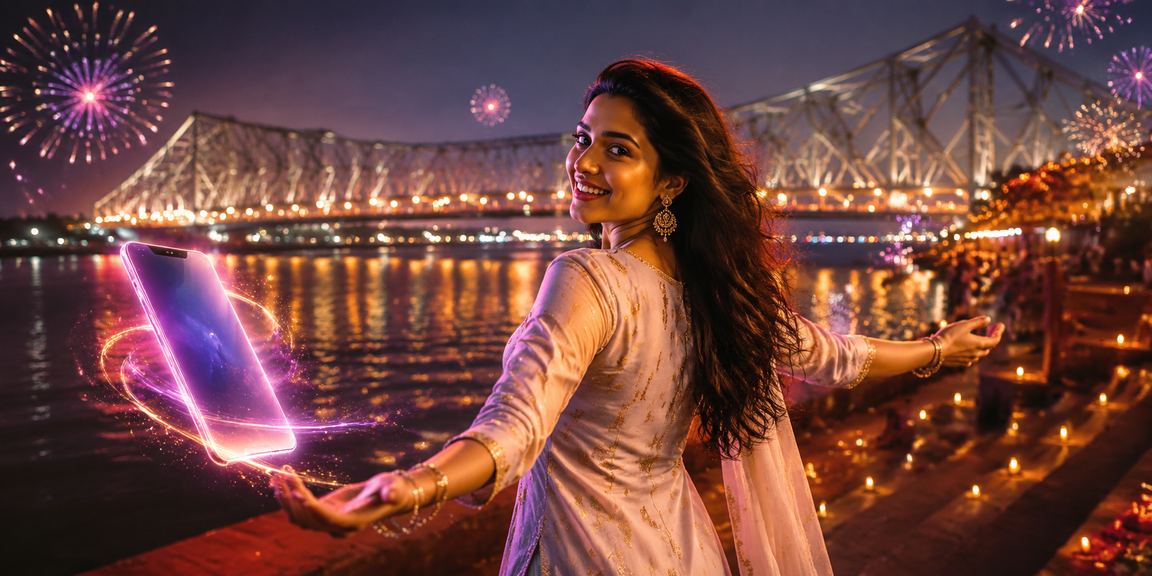 User registering account online with mobile in Kolkata